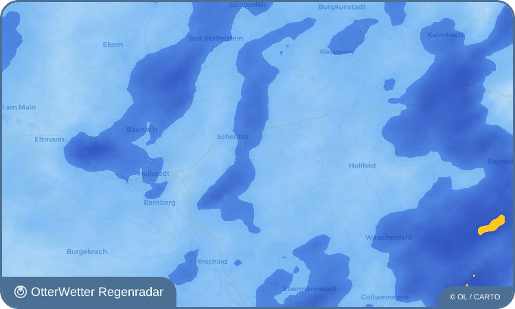 Wetter-Widget-Vorschau mit Vorhersagedaten für Ludwag