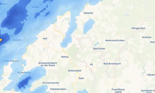 Regenradar Vorschaubild - Aktuelle Niederschläge in Ludwigsbrunn und Umgebung