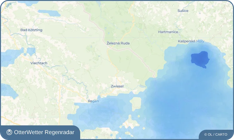 Wetter-Widget-Vorschau mit Vorhersagedaten für Ludwigsthal