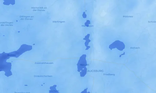 Regenradar Vorschaubild - Aktuelle Niederschläge in Lützelburg und Umgebung