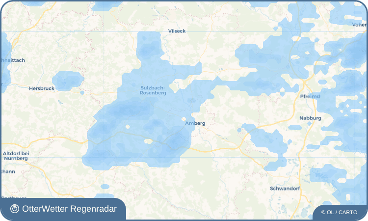 OtterWetter Regenradar-Widget Luitpoldhöhe