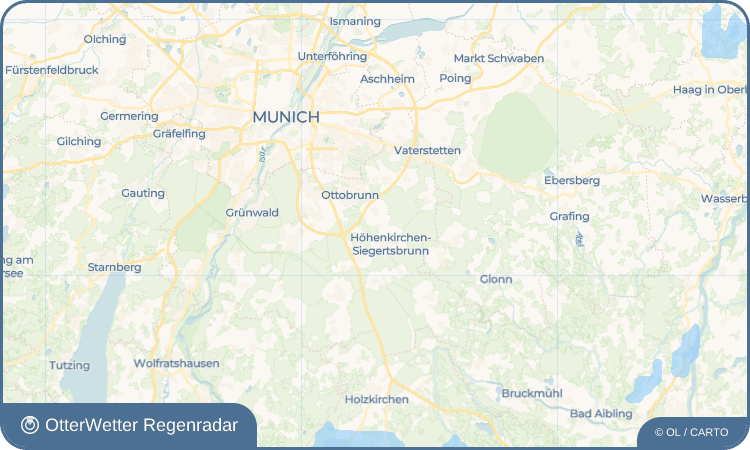 OtterWetter Regenradar-Widget Luitpoldsiedlung