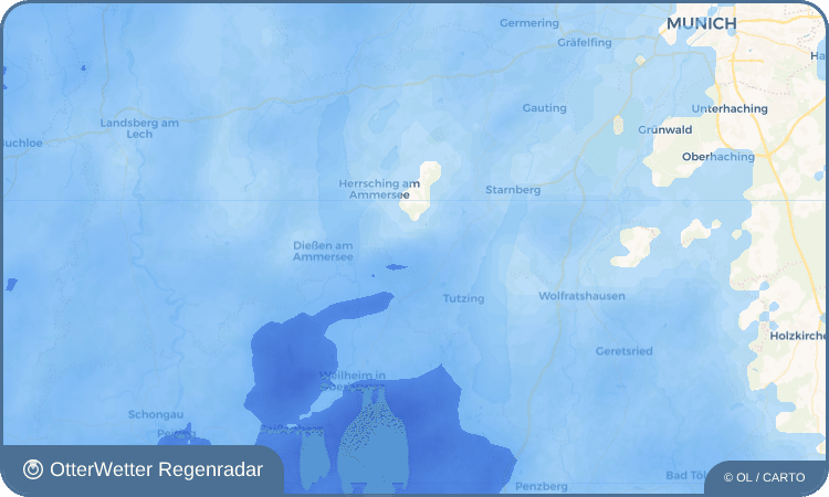 OtterWetter Regenradar-Widget Machtlfing
