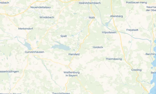 Regenradar Vorschaubild - Aktuelle Niederschläge in Mackenmühle und Umgebung