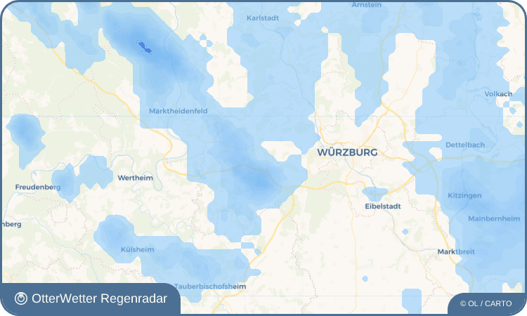 OtterWetter Regenradar-Widget Mädelhofen