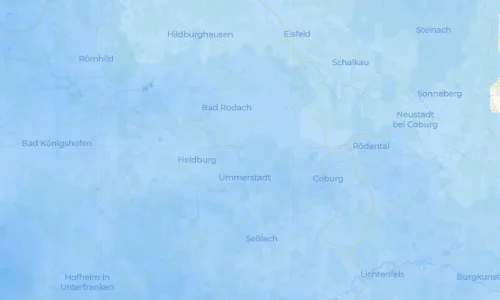 Regenradar-Vorschau: aktuelle Niederschläge in Mährenhausen und Umgebung