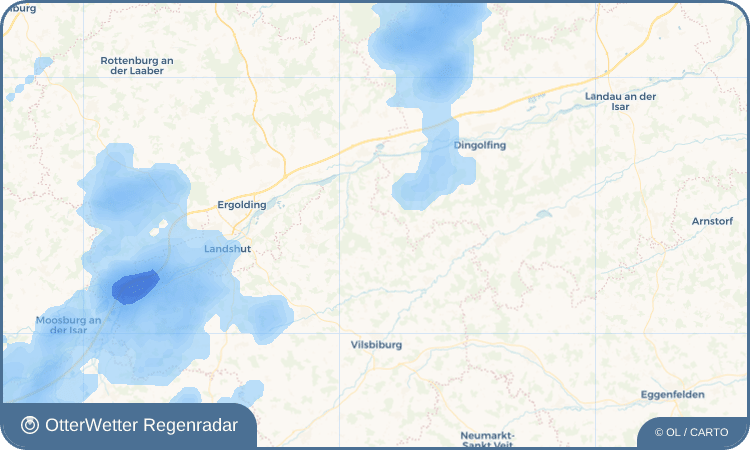 OtterWetter Regenradar-Widget Magersdorf