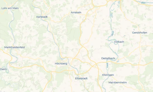 Regenradar Vorschaubild - Aktuelle Niederschläge in Maidbronn und Umgebung