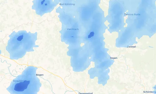 Regenradar Vorschaubild - Aktuelle Niederschläge in Maierhof und Umgebung