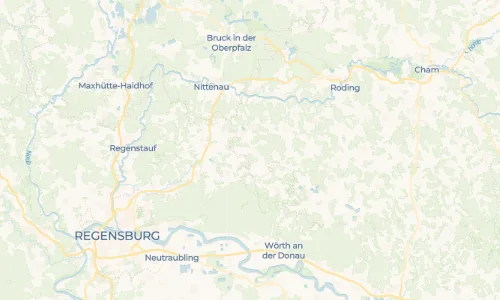 Regenradar Maiertshof: aktuelle Niederschläge in Maiertshof und Umgebung, Stand 21. Oktober 2026 um 18:00 Uhr