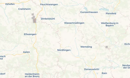 Regenradar Vorschaubild - Aktuelle Niederschläge in Maihingen und Umgebung