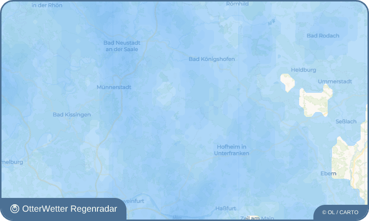 OtterWetter Regenradar-Widget Mailes