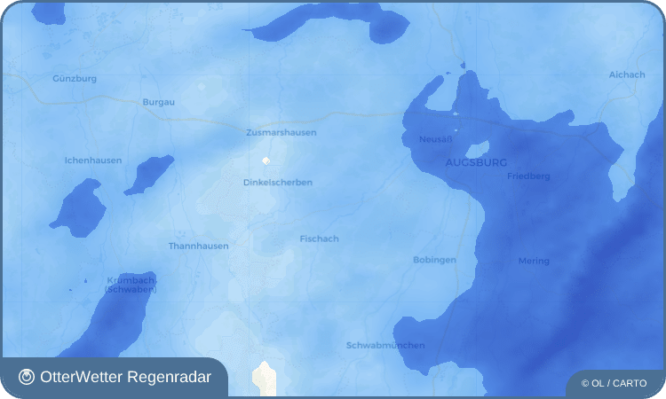 OtterWetter Regenradar-Widget Maingründel