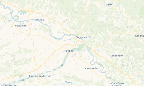 Regenradar Vorschaubild - Aktuelle Niederschläge in Mainkofen und Umgebung