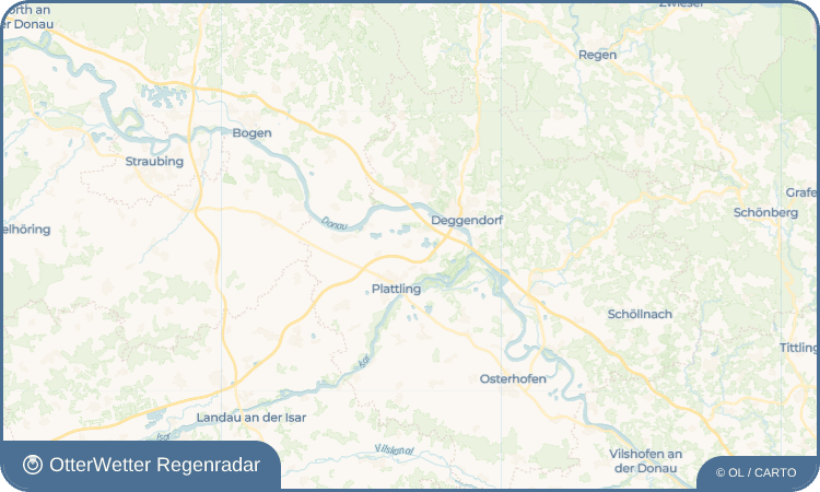 OtterWetter Regenradar-Widget Mainkofen