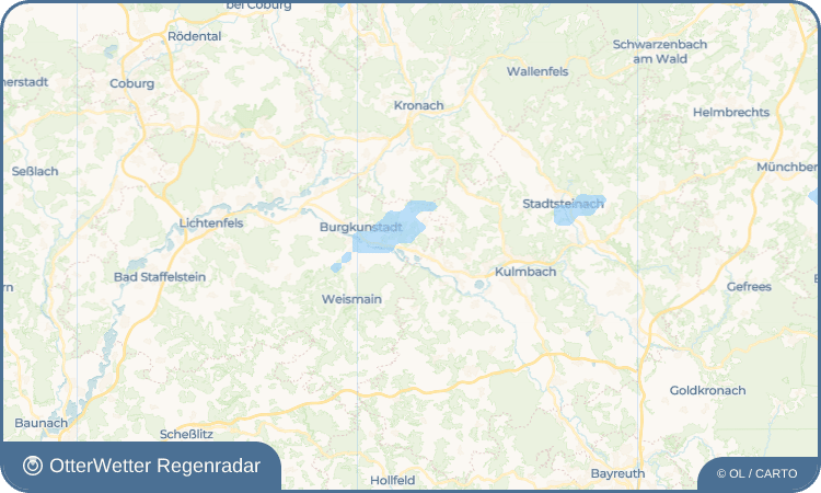 OtterWetter Regenradar-Widget Mainroth
