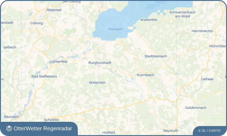 Widget-Vorschau für Mainroth Wetter-Widget-Vorschau mit Vorhersagedaten für Mainroth