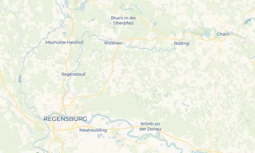 Regenradar Vorschaubild - Aktuelle Niederschläge in Mainsbauern und Umgebung