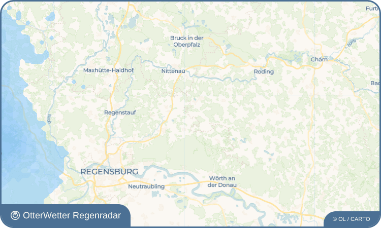 OtterWetter Regenradar-Widget Mainsbauern