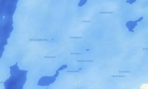 Regenradar Vorschaubild - Aktuelle Niederschläge in Mainstockheim und Umgebung