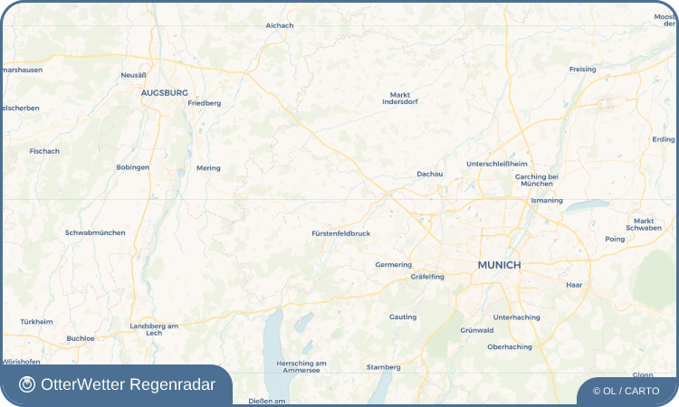 OtterWetter Regenradar-Widget Maisach