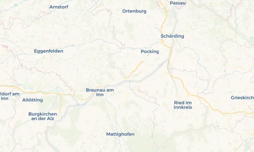 Regenradar Vorschaubild - Aktuelle Niederschläge in Malching und Umgebung