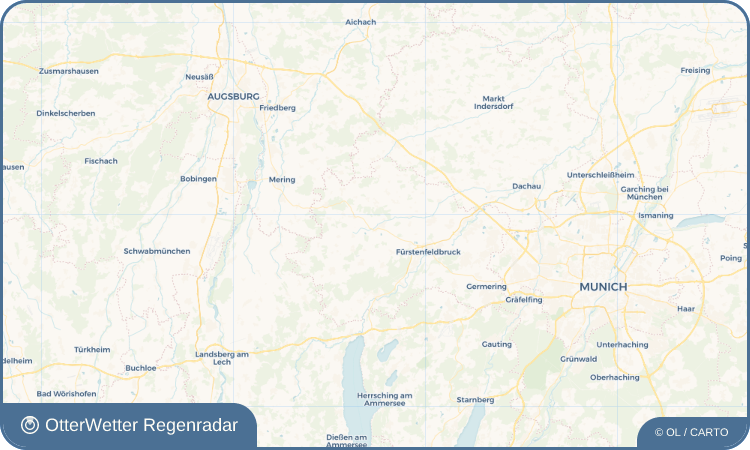OtterWetter Regenradar-Widget Mammendorf