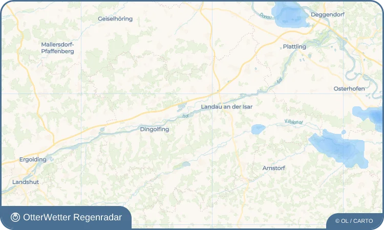 Wetter-Widget-Vorschau mit Vorhersagedaten für Mamming