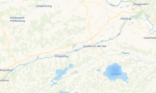 Regenradar Vorschaubild - Aktuelle Niederschläge in Mammingerschwaigen und Umgebung