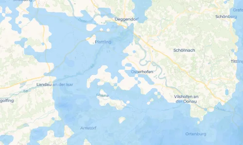 Regenradar Vorschaubild - Aktuelle Niederschläge in Manndorf und Umgebung