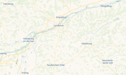 Regenradar Vorschaubild - Aktuelle Niederschläge in Mantelkam und Umgebung