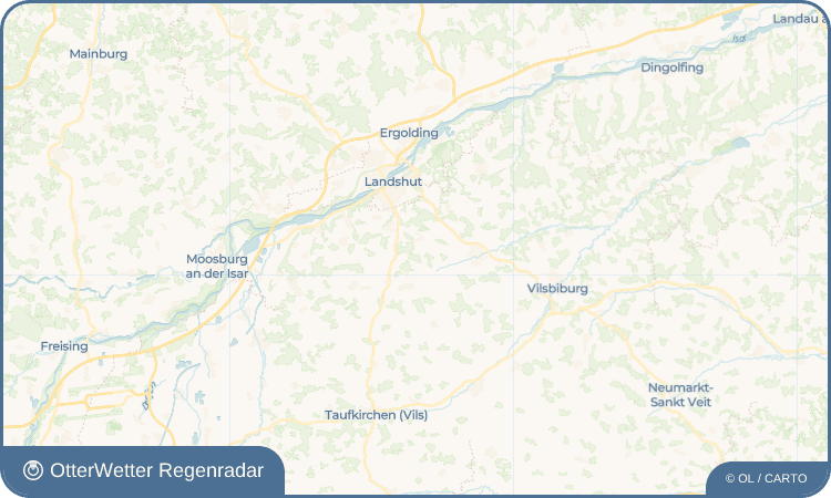 OtterWetter Regenradar-Widget Mantelkam