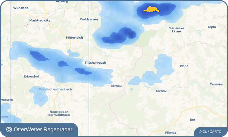 Wetter-Widget-Vorschau mit Vorhersagedaten für Marchaney