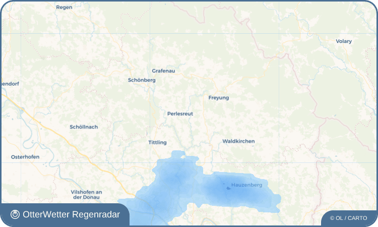 OtterWetter Regenradar-Widget Marchetsreut