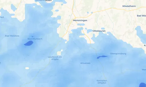 Regenradar Vorschaubild - Aktuelle Niederschläge in Maria Steinbach und Umgebung