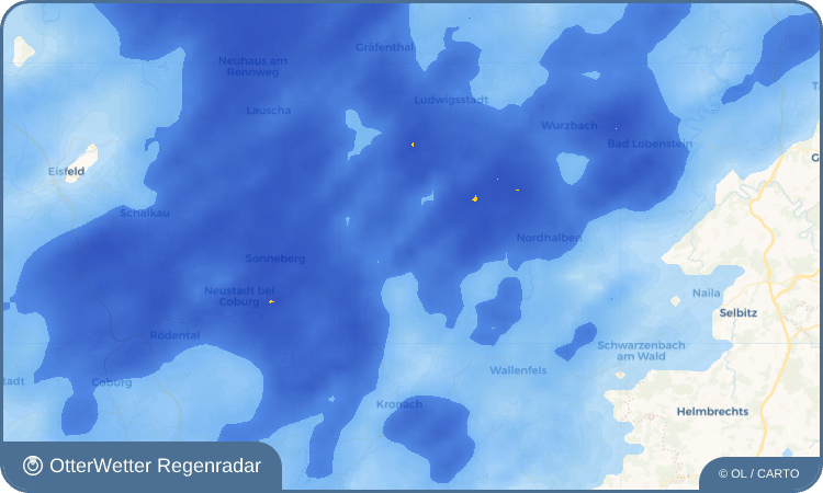 OtterWetter Regenradar-Widget Marienroth