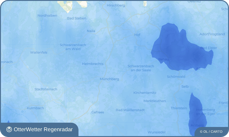 OtterWetter Regenradar-Widget Markersreuth