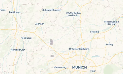 Regenradar Vorschaubild - Aktuelle Niederschläge in Markt Indersdorf und Umgebung