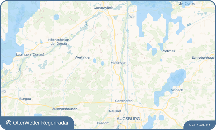 OtterWetter Regenradar-Widget Markt