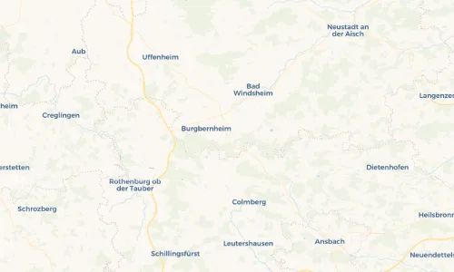 Regenradar Vorschaubild - Aktuelle Niederschläge in Marktbergel und Umgebung