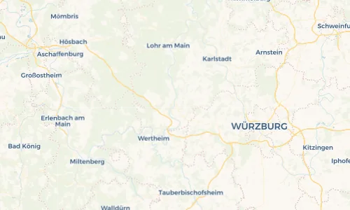 Regenradar Vorschaubild - Aktuelle Niederschläge in Marktheidenfeld und Umgebung