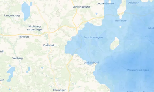 Regenradar Vorschaubild - Aktuelle Niederschläge in Marktlustenau und Umgebung