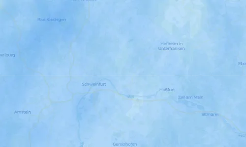 Regenradar Vorschaubild - Aktuelle Niederschläge in Marktsteinach und Umgebung