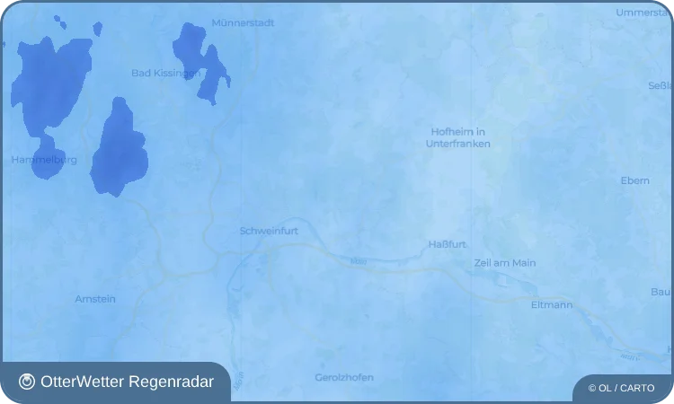 Wetter-Widget-Vorschau mit Vorhersagedaten für Marktsteinach