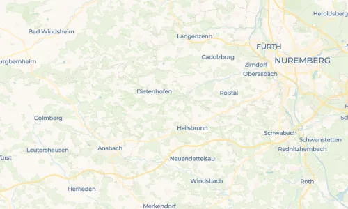 Regenradar Vorschaubild - Aktuelle Niederschläge in Markttriebendorf und Umgebung