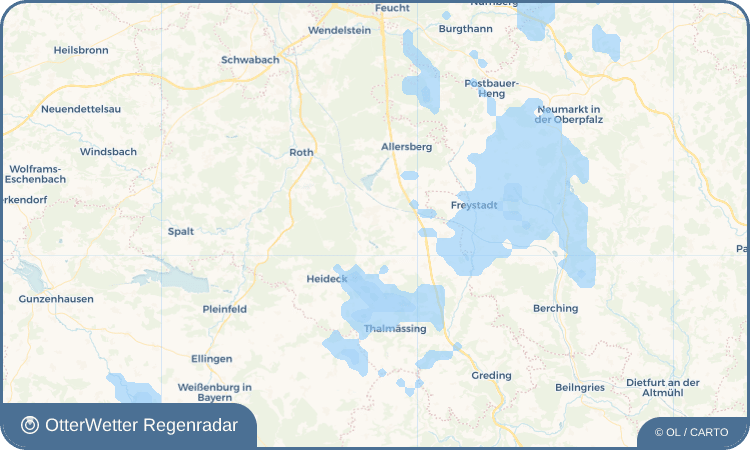 OtterWetter Regenradar-Widget Marquardsholz