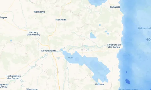 Regenradar Vorschaubild - Aktuelle Niederschläge in Marxheim und Umgebung