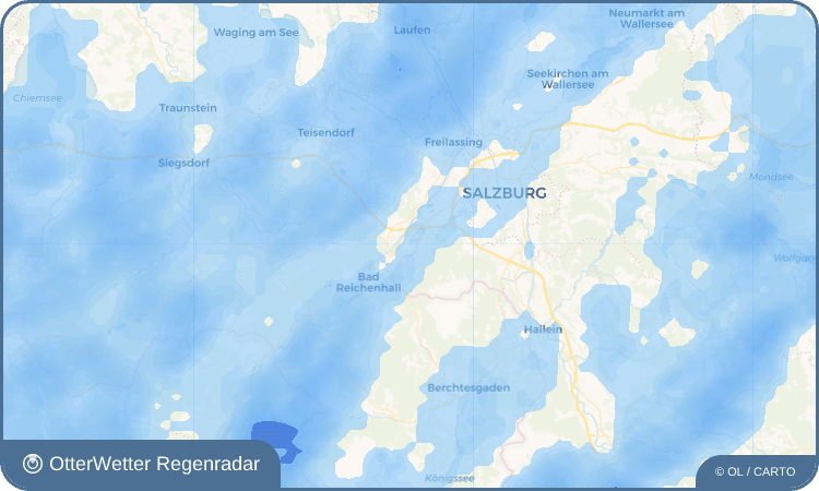 OtterWetter Regenradar-Widget Marzoll