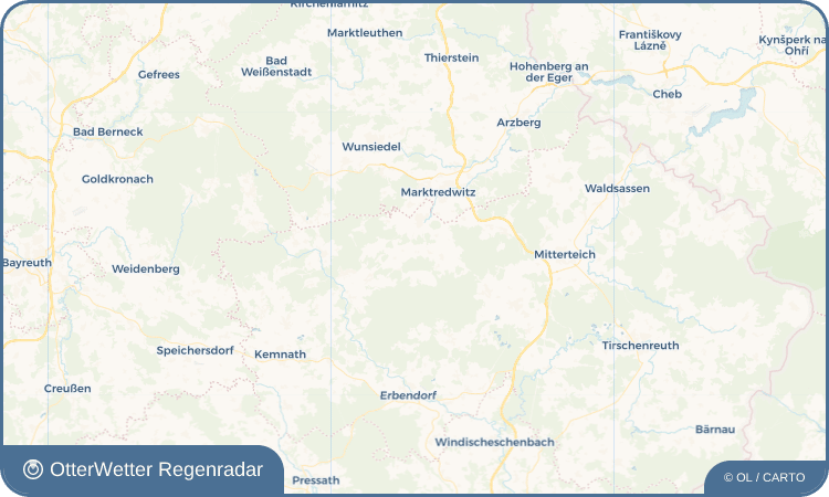 OtterWetter Regenradar-Widget Masch