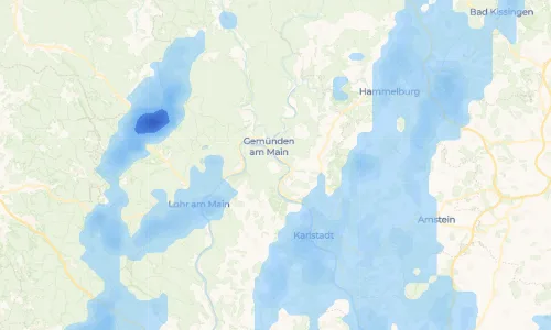 Regenradar-Vorschau: aktuelle Niederschläge in Massenbuch und Umgebung